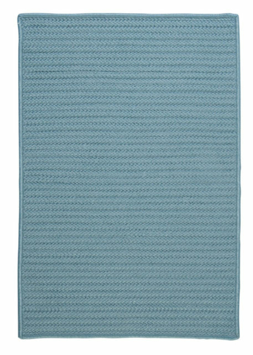 Colonial Mills Rug H101R024X144S Simply Home Solid - Federal Blue 2 ft