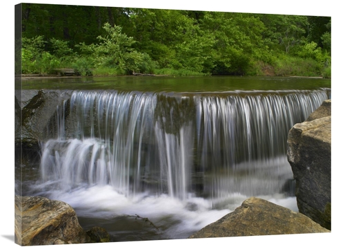 Global Gallery GCS-396442-3040-142 30 x 40 in. Sand Creek Cascades in 