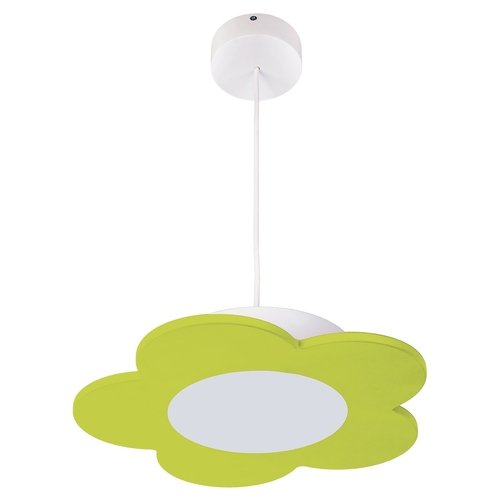 Hanging lamp Fiore LED green