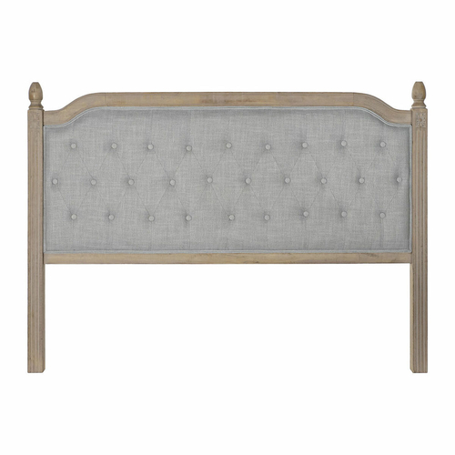 Headboard DKD Home Decor Grey Rubber wood 160 x 10 x 120 cm