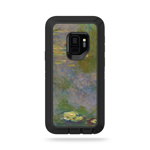 MightySkins OTDSGS9-water lilies Skin for Otterbox Defender Samsung Ga