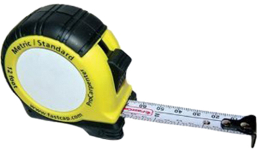 Fastcap PMS-16 Autolock Tape Measure, Black & Yellow