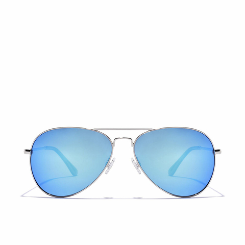 Unisex Sunglasses Hawkers Hawk Silver Blue Polarised (Ø 54 mm)