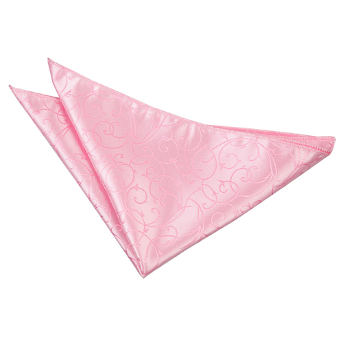 Swirl Handkerchief - Baby Pink