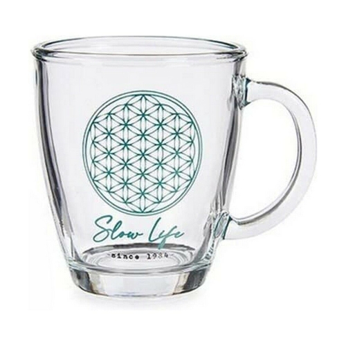 Mug Slow Life Transparent Glass 320 ml