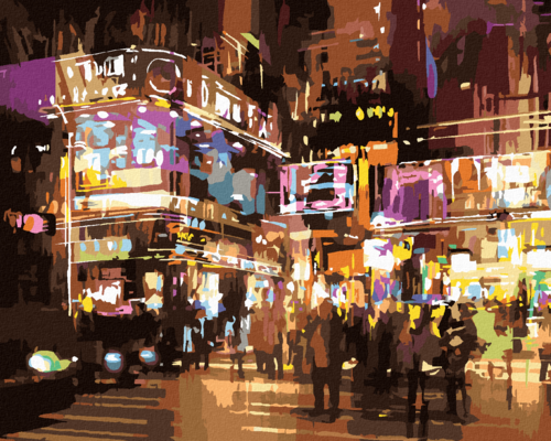 Paint by Numbers - NIGHT CITY