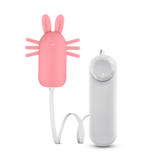 Luxe - Bunny - Bullet With Silicone Sleeve - Pink