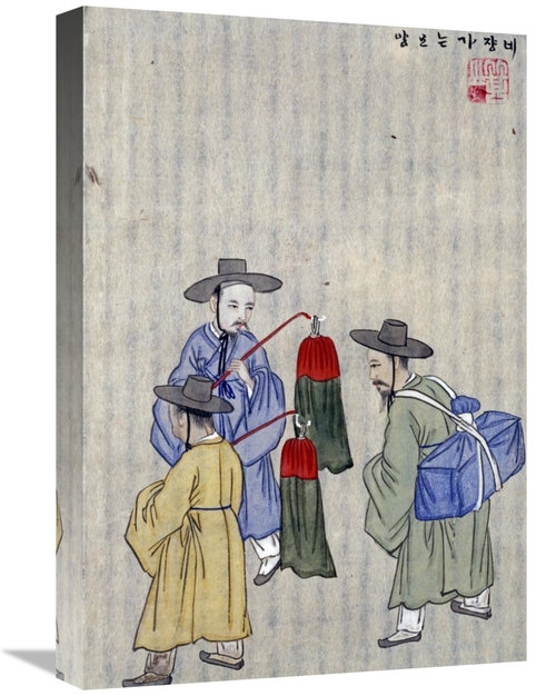 Global Gallery GCS-268174-22-142 22 in. Wine Merchants Art Print - Kim