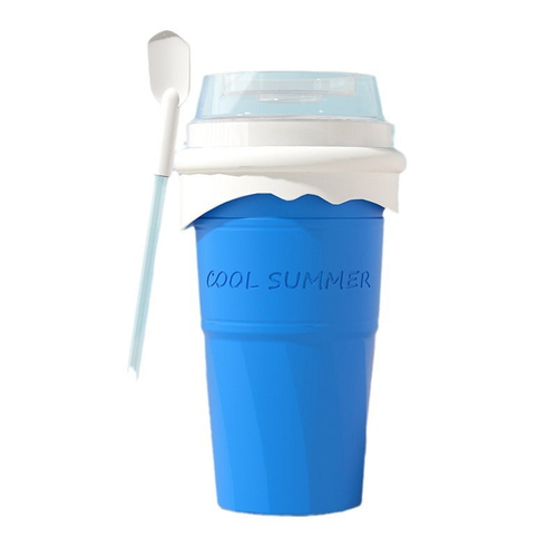 Squeeze Cup Slushy Maker Slushie DIY Plastic Squeeze Cups Double Layer