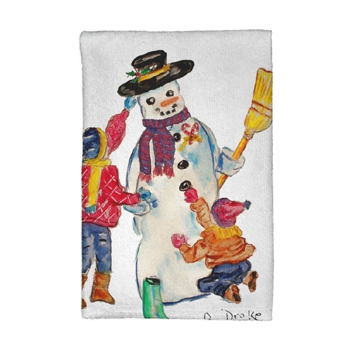 Betsy Drake KT903 Snowman Kitchen Towel