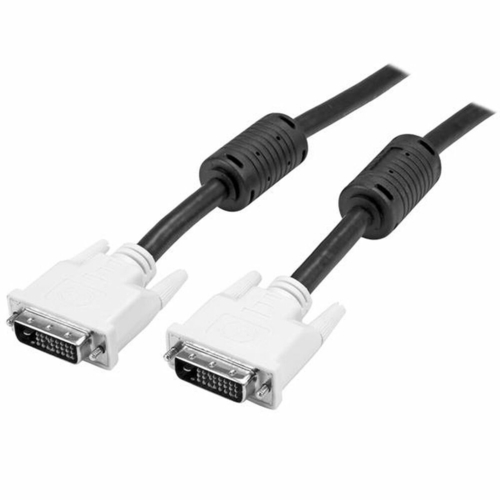 DVI-D Digital Video Cable Startech DVIDDMM3M            White/Black 3