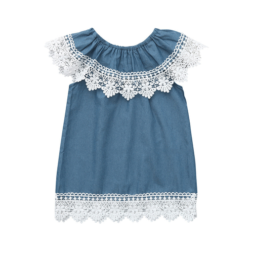 Summer Cute Toddler Baby Girls Sleeveless Lace