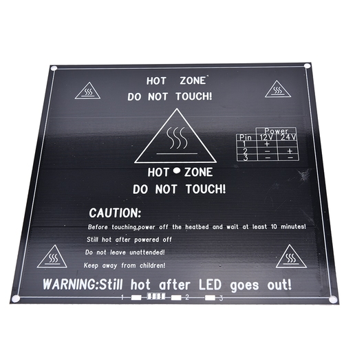 JETTING 1PC For RepRap 3D Printer Heatbed MK2B 12V