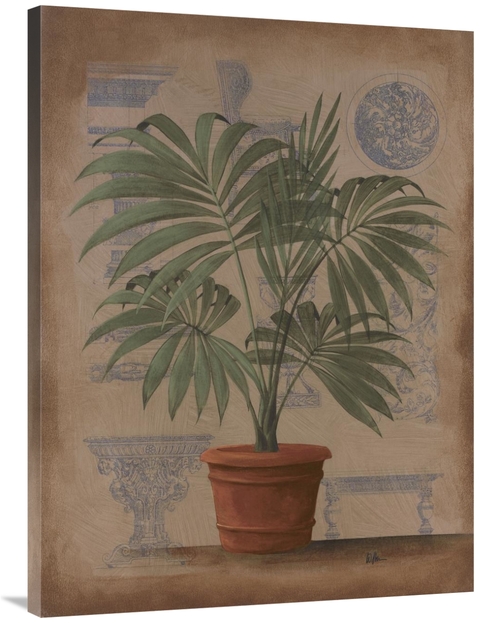 Global Gallery GCS-123422-3040-142 30 x 40 in. Palm & Furniture I Art 