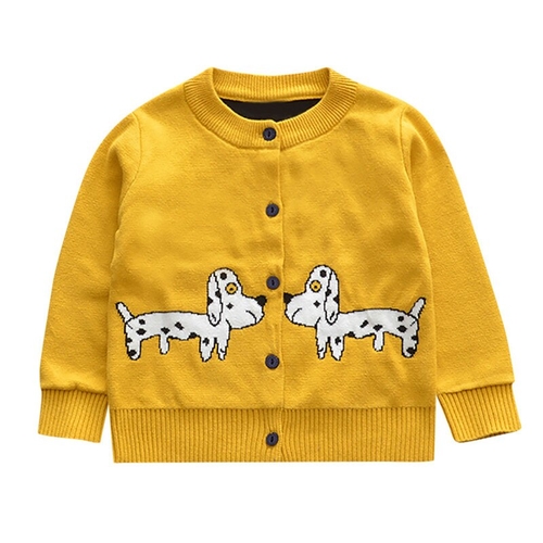 Toddler Baby Girl Jackets Long Sleeve Little Dog