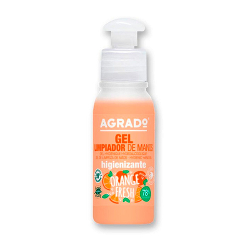 Sanitizing Hand Gel Agrado Orange 80 ml