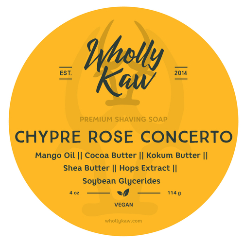 Chypre Rose Concerto Shave Soap