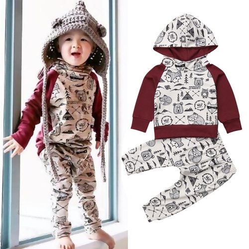 2018 New Fall Winter Infant Kids Baby Girls Boys