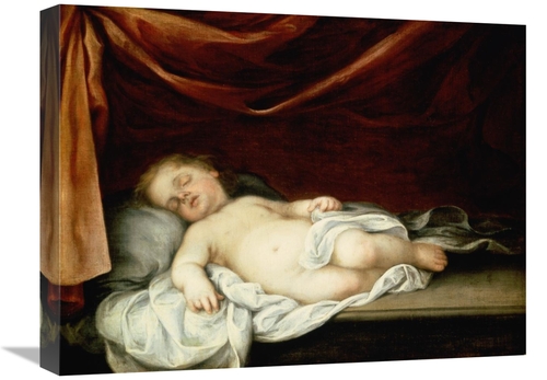Global Gallery GCS-282581-22-142 22 in. The Christ Child Asleep Art Pr