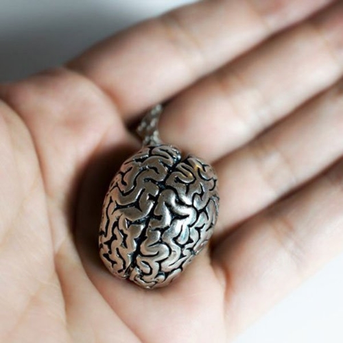 Anatomical Brain Necklace