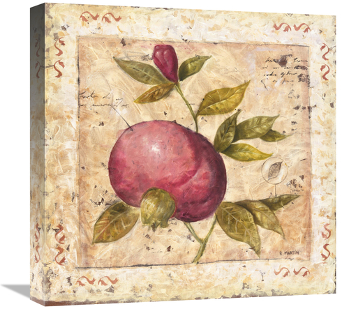 Global Gallery GCS-112916-1818-142 18 x 18 in. A Pomegranate Page Art 