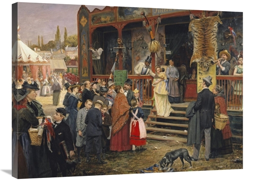 Global Gallery GCS-267570-36-142 36 in. A Fair in Berlin Art Print - C