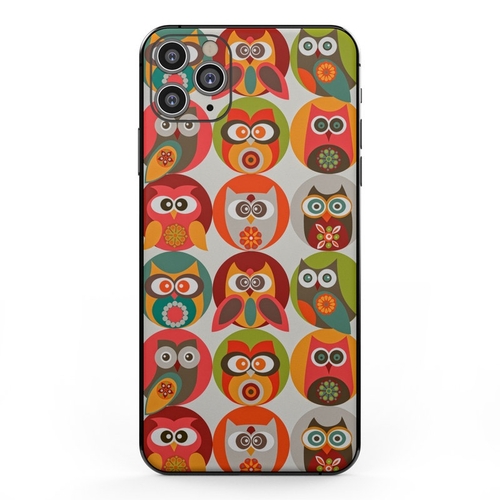DecalGirl AIP11PM-OWLFMLY Apple iPhone 11 Pro Max Skin - Owls Family