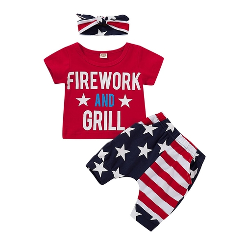 Baby Clothes Set Newborn Toddler Baby Boys Tops