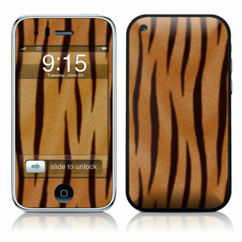 DecalGirl AIP3-TIGER iPhone 3G Skin - Tiger Stripes