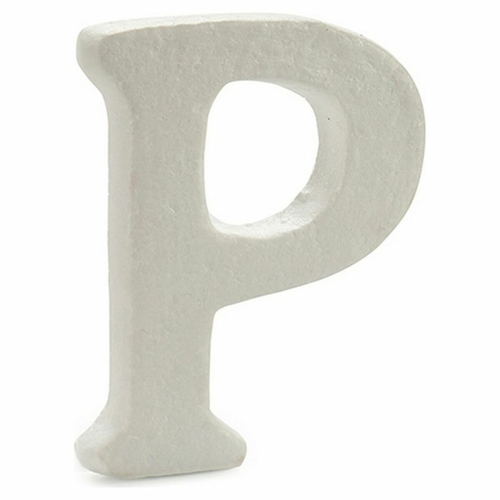 Letter P polystyrene