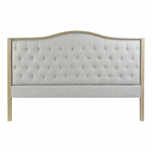 Headboard DKD Home Decor Grey Multicolour Natural Light grey Wood