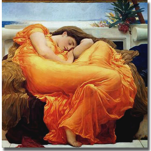 Artistic Home Gallery 2727529S Flaming June By Leighton Premium Stretc
