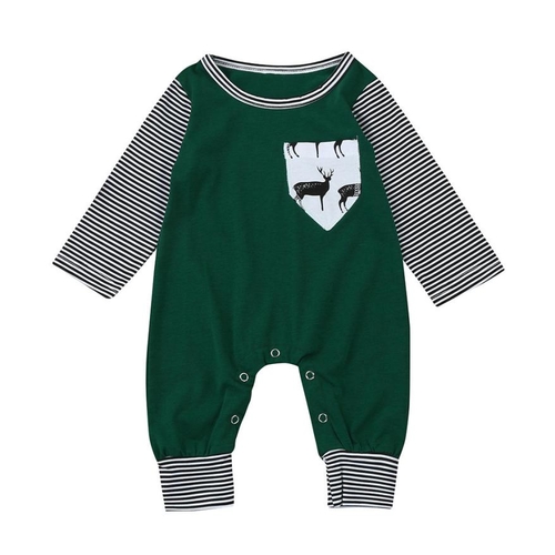 Toddler Baby Boys Stripe Long Sleeve