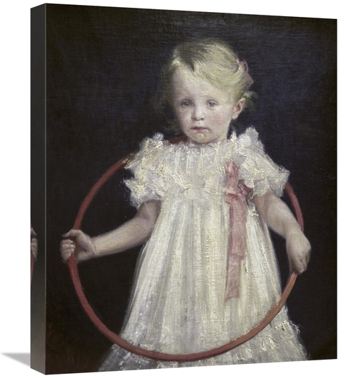 Global Gallery GCS-279450-22-142 22 in. Girl with a Ring Art Print - W