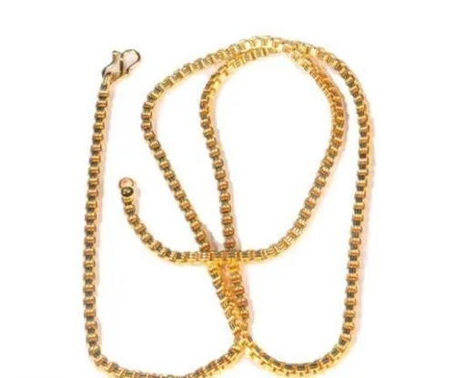 One Gram Gold Plated Copper Traditional Designer Neck Chain for Women