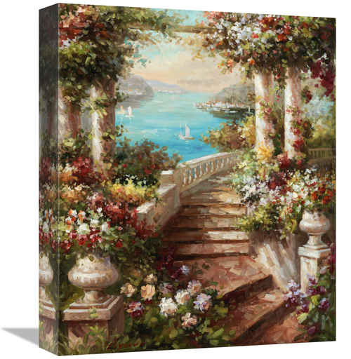 Global Gallery GCS-132552-16-142 16 in. Loggia Fiori Art Print - Axian