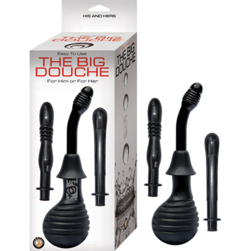 The Big Douche For Vaginal & Anal Use With 3 Unique Attachments