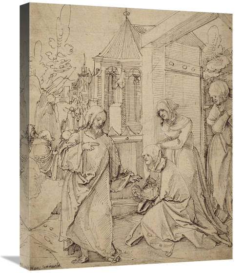 Global Gallery GCS-456774-2024-142 20 x 24 in. Christ Taking Leave of 