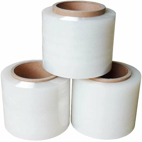 12 Rolls of Narrow Banding Film 5 X 1000 X 80 White Stretch Wrap Film