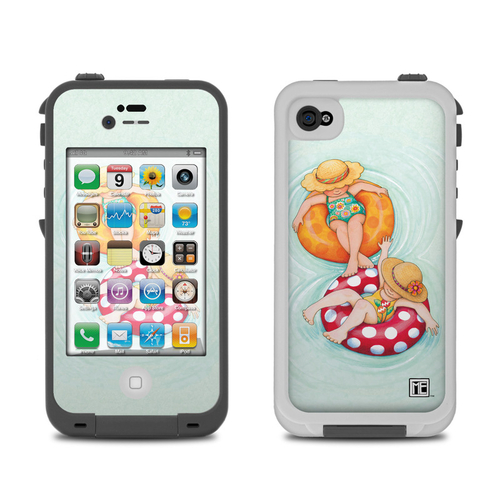 DecalGirl LCI4-INNERTUBE Lifeproof iPhone 4 Case Skin - Inner Tube Gir