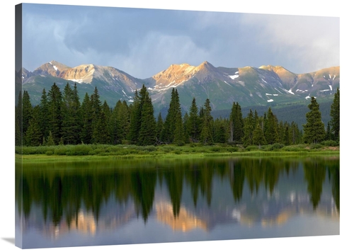 Global Gallery GCS-396929-3040-142 30 x 40 in. West Needle Mountains R