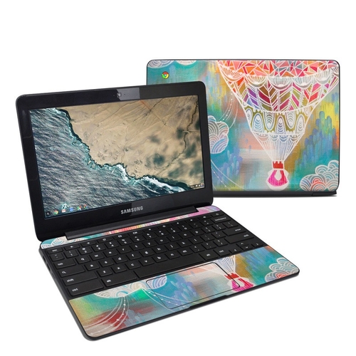 DecalGirl SCB3-BALLOONRIDE Samsung Chromebook 3 Skin - Balloon Ride