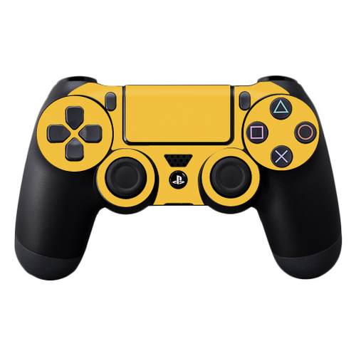 MightySkins SOPS4CO-Solid Marigold Skin for Sony PS4 Controller - Soli