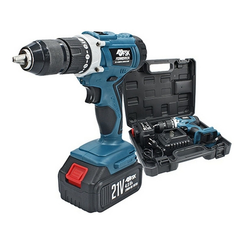 Driver Drill Ferrestock 80 W 4.0 Ah