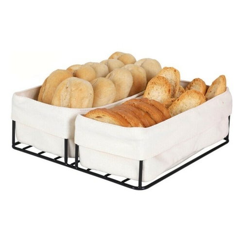 Breadbasket Viejo Valle Black 2 Baskets 100% cotton (24 x 23 x 7 cm)