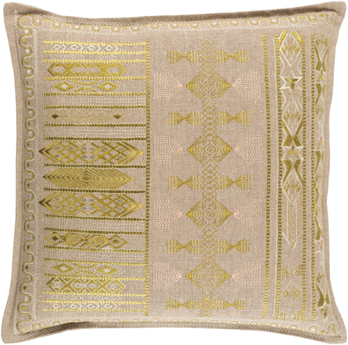 Surya JIZ002-2222 Jizera Pillow Cover - 22 x 22 x 0.25 in.