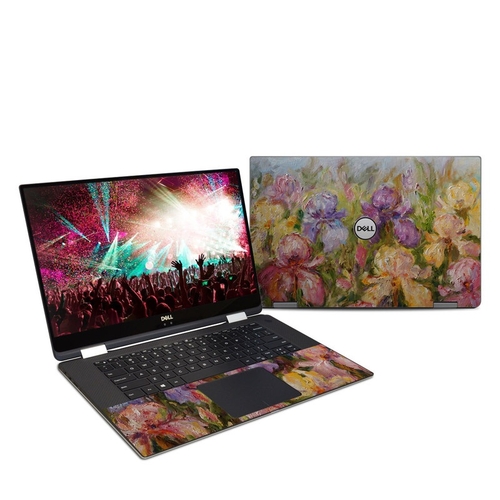 DecalGirl DX95-FOIRISES Dell XPS 15 2-in-1 9575 Skin - Field of Irises