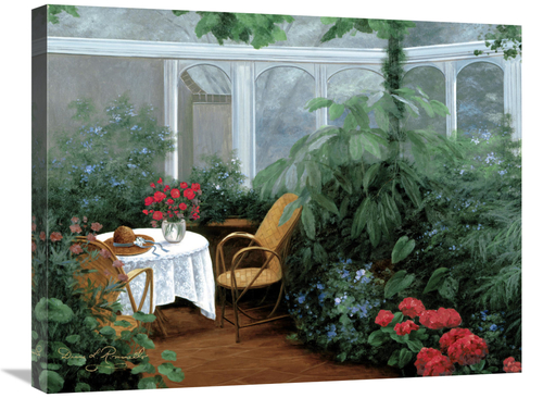 Global Gallery GCS-127614-2228-142 22 x 28 in. Garden Room Art Print -