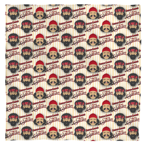 Trevco PAR609-BND1-22x22 22 x 22 in. Up in Smoke & Bambu Polyster Band