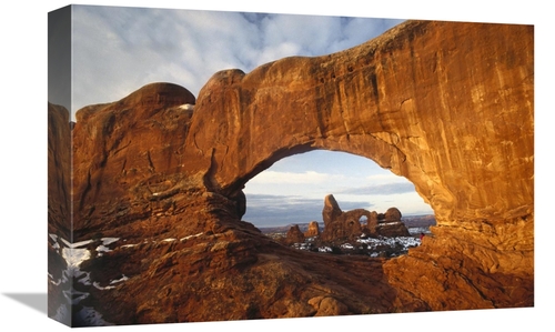 Global Gallery GCS-396667-1218-142 12 x 18 in. Turret Arch Through Nor